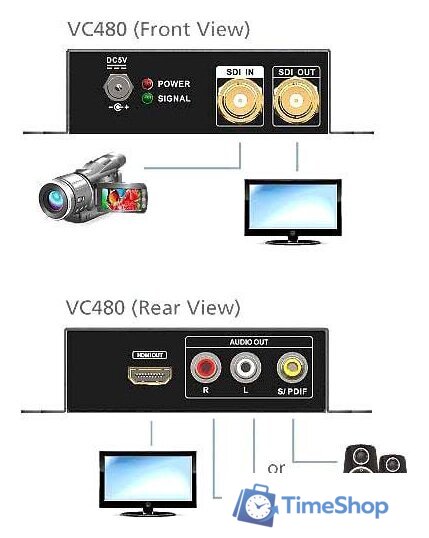 Конвертер Aten VC480-AT-G - Изображение №4 — Интернет-магазин Time-Shop