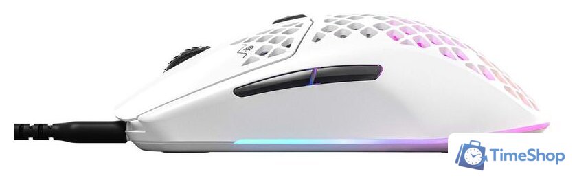 Игровая мышь SteelSeries Aerox 3 2022 Edition (белая) - Изображение №4 — Интернет-магазин Time-Shop