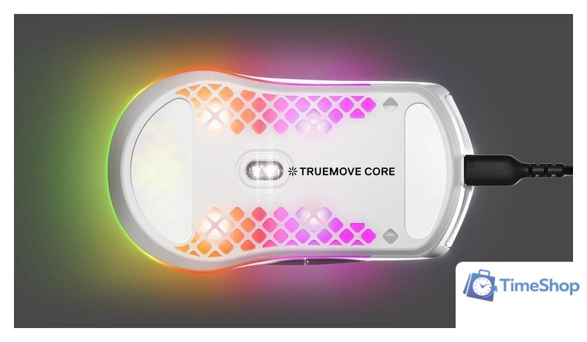 Игровая мышь SteelSeries Aerox 3 2022 Edition (белая) - Изображение №10 — Интернет-магазин Time-Shop