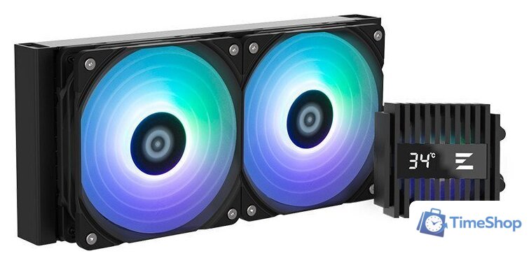 Система жидкостного охлаждения для процессора Zalman ALPHA2 A24 (черный) - Изображение №1 — Интернет-магазин Time-Shop