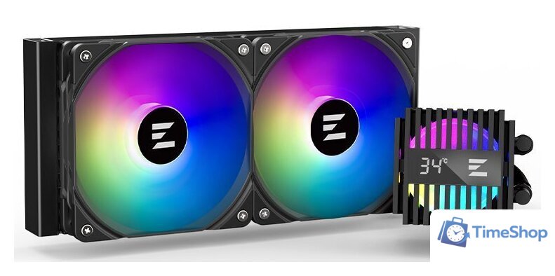 Система жидкостного охлаждения для процессора Zalman ALPHA2 A24 (черный) - Изображение №2 — Интернет-магазин Time-Shop