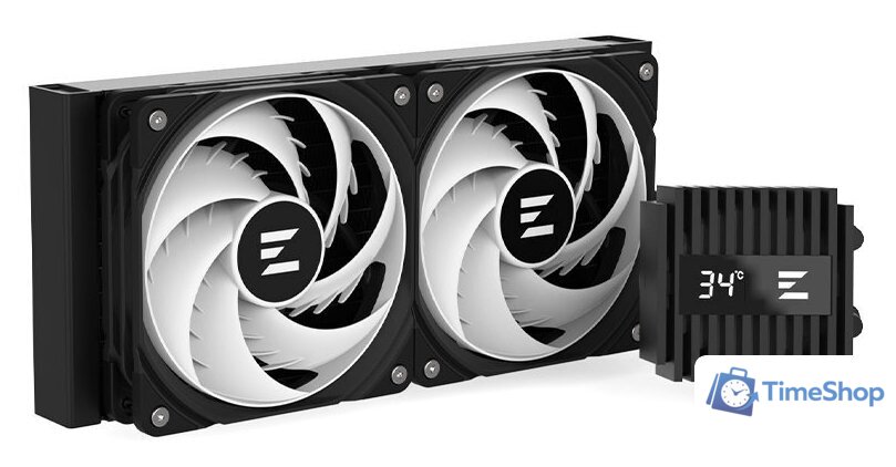Система жидкостного охлаждения для процессора Zalman ALPHA2 A24 (черный) - Изображение №3 — Интернет-магазин Time-Shop