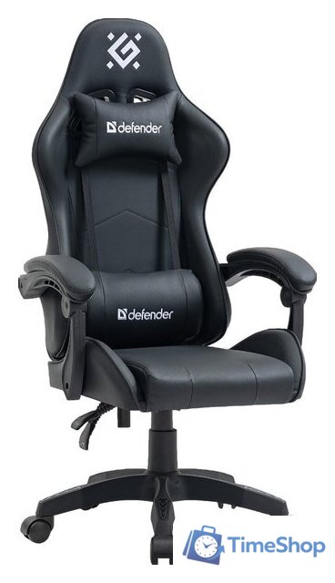 Игровое (геймерское) кресло Defender Dayto (черный) - Изображение №1 — Интернет-магазин Time-Shop