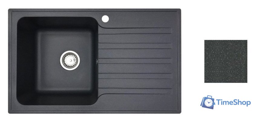 Кухонная мойка БелЭворс Styl L + Like F8005022 (черный) - Изображение №9 — Интернет-магазин Time-Shop