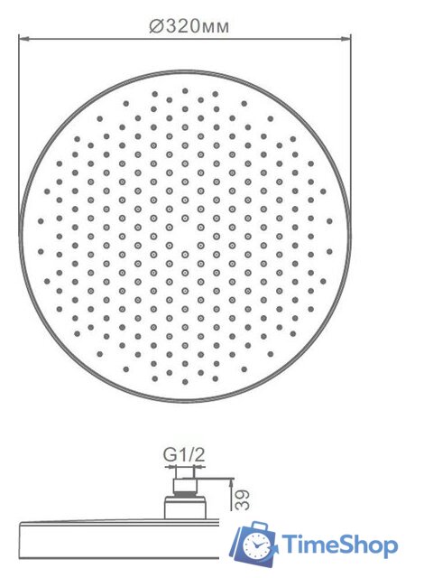 Душевая система  Raglo R20272.093142 - Изображение №5 — Интернет-магазин Time-Shop