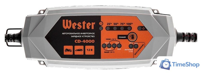 Зарядное устройство Wester CD-4000 - Изображение №2 — Интернет-магазин Time-Shop