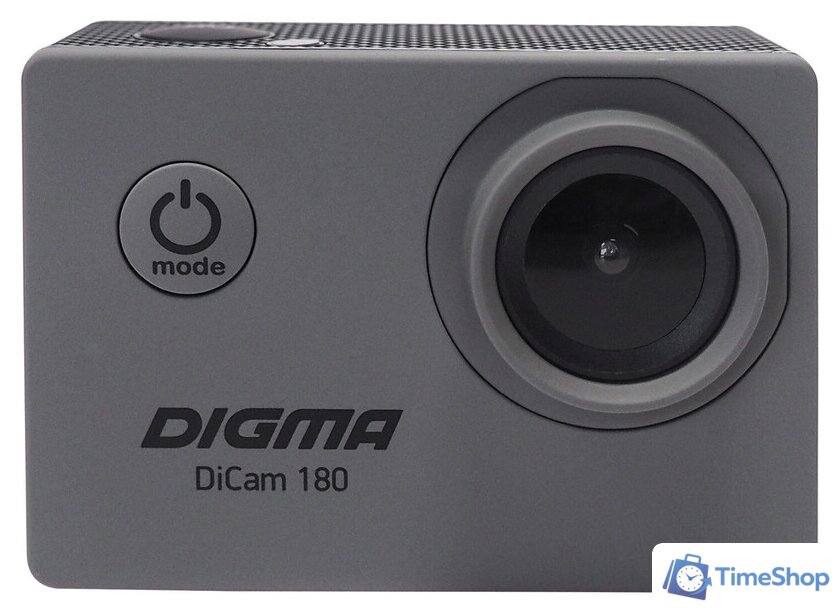 Экшен-камера Digma DiCam 180 (серый) - Изображение №1 — Интернет-магазин Time-Shop
