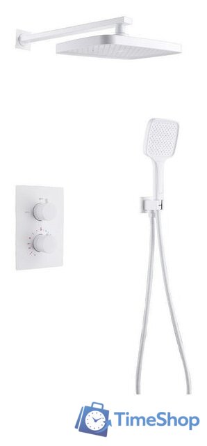 Душевая система  Abber Weiss Insel AF8051W (белый) - Изображение №1 — Интернет-магазин Time-Shop