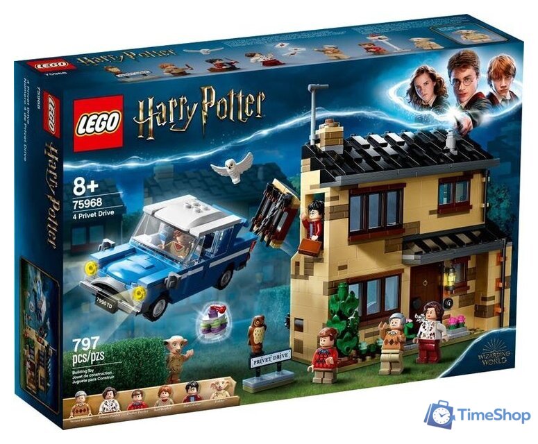 Конструктор LEGO Harry Potter 75968 Тисовая улица, дом 4 - Изображение №1 — Интернет-магазин Time-Shop