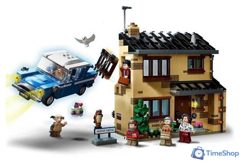 Конструктор LEGO Harry Potter 75968 Тисовая улица, дом 4 - Изображение №5 — Интернет-магазин Time-Shop