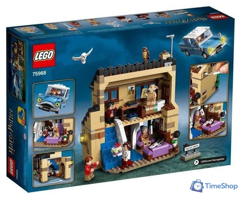Конструктор LEGO Harry Potter 75968 Тисовая улица, дом 4 - Изображение №2 — Интернет-магазин Time-Shop