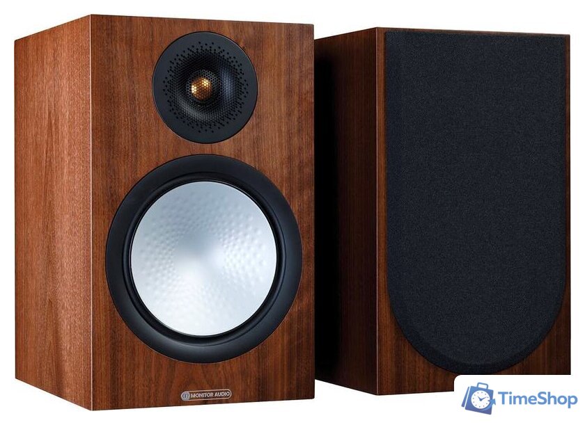 Полочная акустика Monitor Audio Silver 100 7G (орех) - Изображение №1 — Интернет-магазин Time-Shop