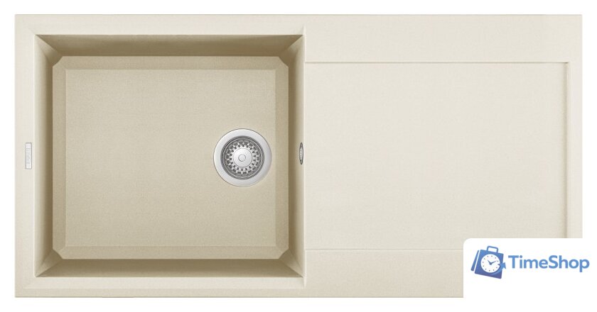 Кухонная мойка Elleci Easy 480 Bianco Antico 62 - Изображение №1 — Интернет-магазин Time-Shop
