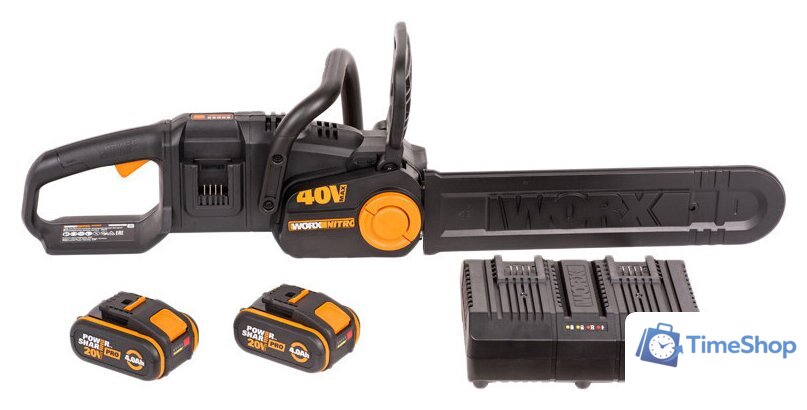 Аккумуляторная пила Worx Nitro WG385E (с 2-мя АКБ) - Изображение №1 — Интернет-магазин Time-Shop