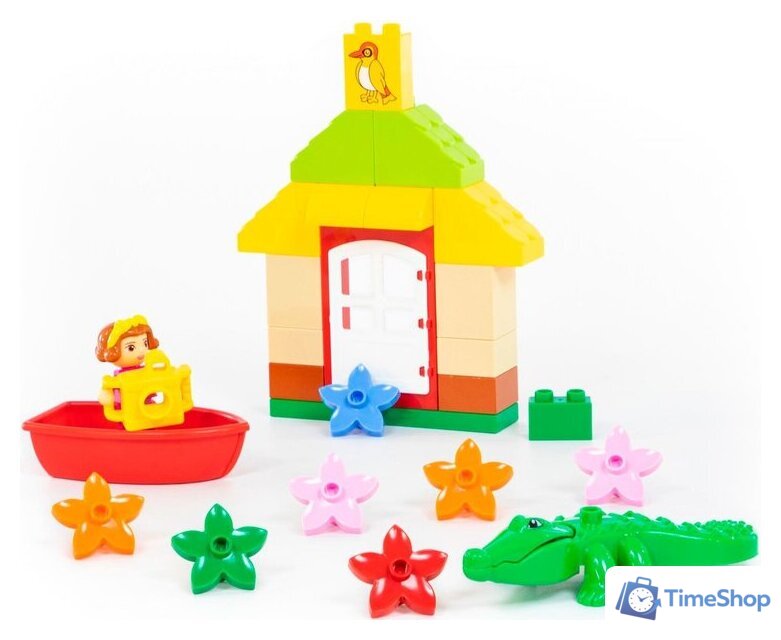 Конструктор Полесье 77738 Зоопарк - Изображение №4 — Интернет-магазин Time-Shop