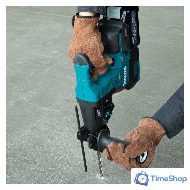 Перфоратор Makita HR001GM201 (с 2-мя АКБ, кейс) - Изображение №5 — Интернет-магазин Time-Shop