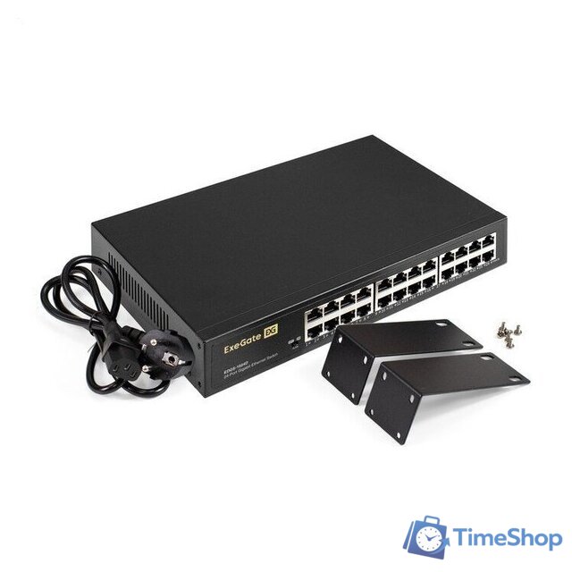 Неуправляемый коммутатор ExeGate EDGS-1024D - Изображение №6 — Интернет-магазин Time-Shop