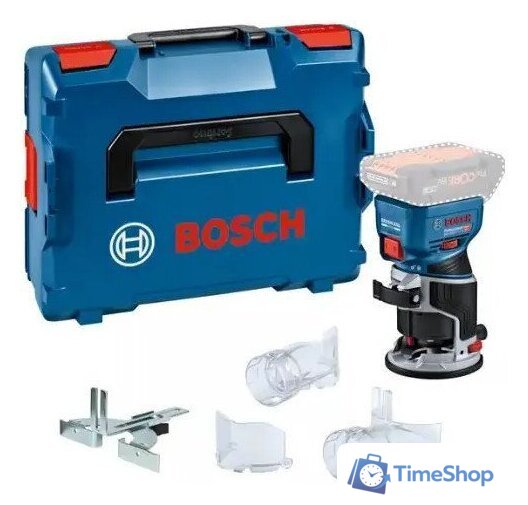 Кромочно-петельный фрезер Bosch GKF 18V-8 Professional 06016C2001 (без АКБ, кейс) - Изображение №1 — Интернет-магазин Time-Shop