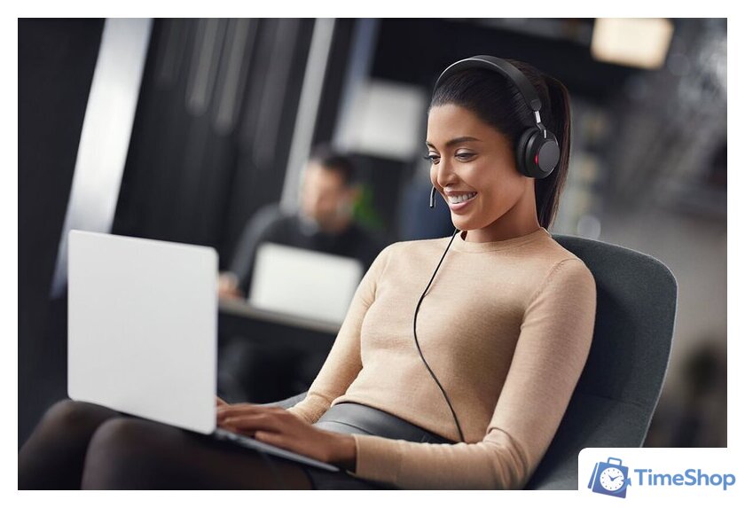 Офисная гарнитура Jabra Evolve2 40 SE MS Stereo USB-C/A - Изображение №5 — Интернет-магазин Time-Shop
