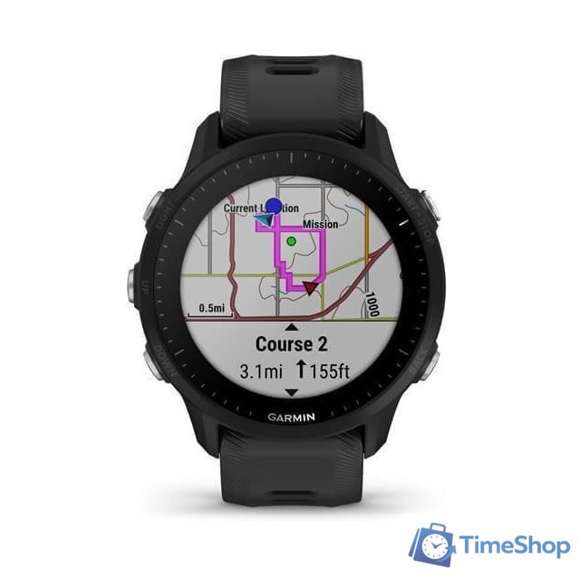 Умные часы Garmin Forerunner 955 (черный) - Изображение №5 — Интернет-магазин Time-Shop