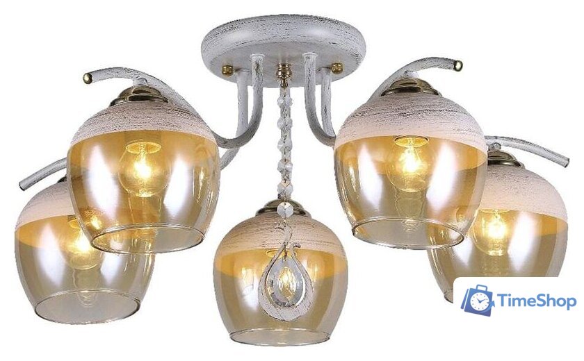 Подвесная люстра Toplight Bertha TL1254D-05BG - Изображение №1 — Интернет-магазин Time-Shop