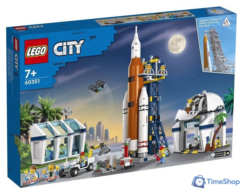 Конструктор LEGO City 60351 Космодром - Изображение №1 — Интернет-магазин Time-Shop