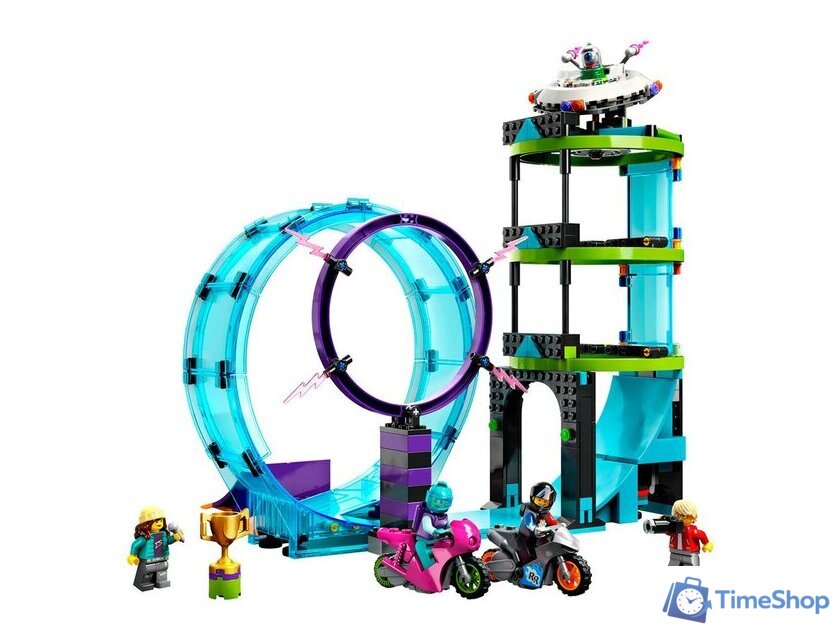 Конструктор LEGO City 60361 Главное каскадерское испытание - Изображение №3 — Интернет-магазин Time-Shop
