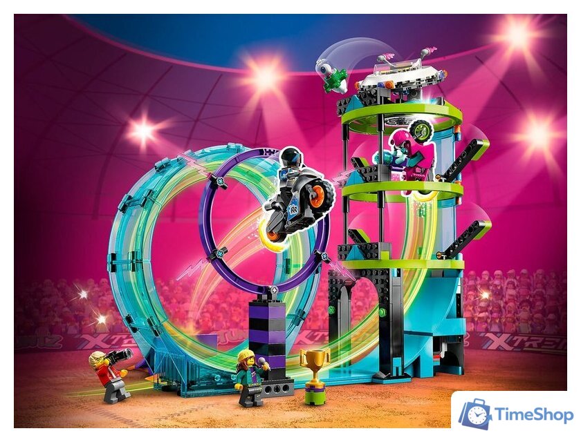 Конструктор LEGO City 60361 Главное каскадерское испытание - Изображение №2 — Интернет-магазин Time-Shop