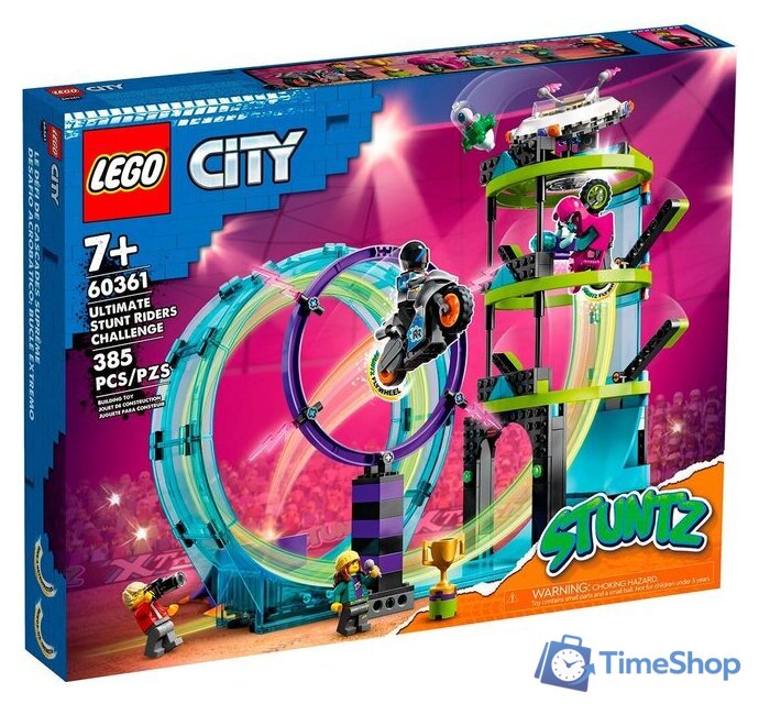 Конструктор LEGO City 60361 Главное каскадерское испытание - Изображение №1 — Интернет-магазин Time-Shop