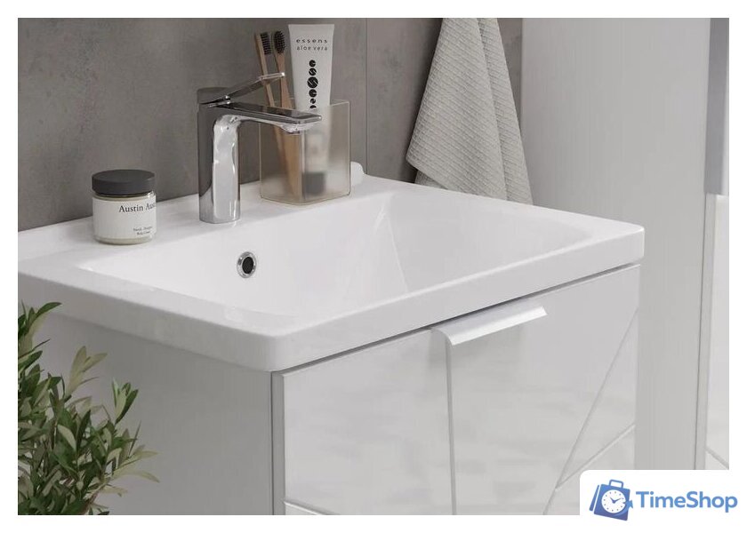  Volna Тумба под умывальник Twing 80.2Y белый - Изображение №9 — Интернет-магазин Time-Shop