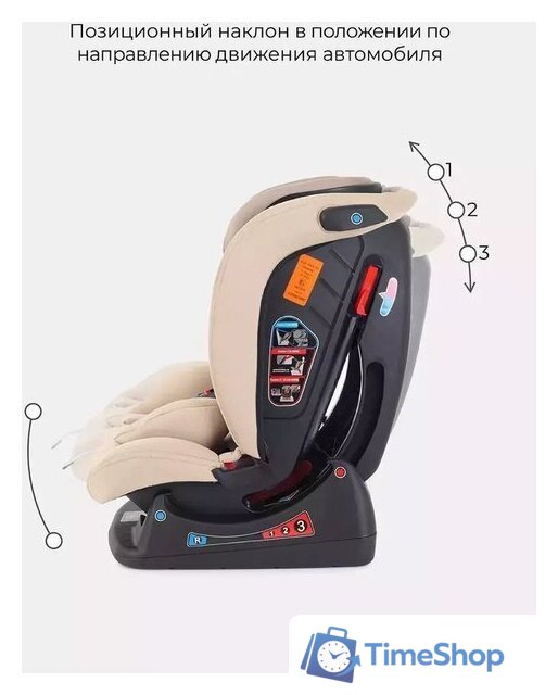 Детское автокресло Rant Matrix Active Line AY913 (бежевый) - Изображение №12 — Интернет-магазин Time-Shop