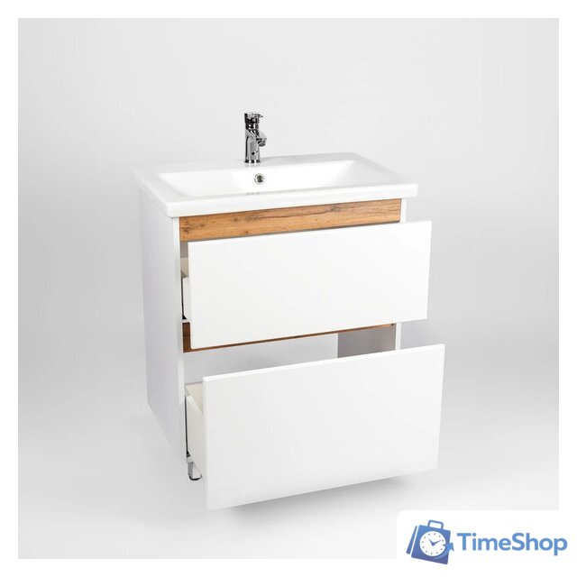  Viant Тумба под умывальник Мальта Como 60 VMAL60CO-T2Y - Изображение №2 — Интернет-магазин Time-Shop