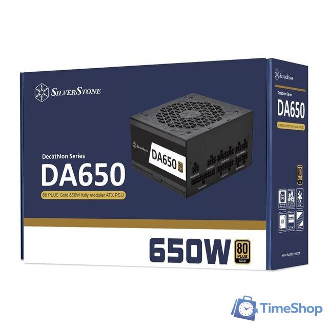 Блок питания SilverStone DA650 Gold SST-AX0650MCGD-A - Изображение №8 — Интернет-магазин Time-Shop