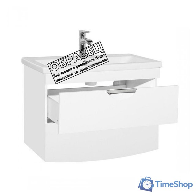  Style Line Тумба под умывальник Жасмин-2 100 (для квадратной раковины) - Изображение №1 — Интернет-магазин Time-Shop