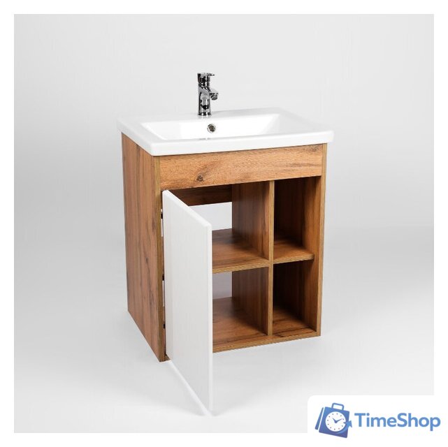  Viant Тумба под умывальник Бостон Como 50 VBOS50CO-T1STP - Изображение №3 — Интернет-магазин Time-Shop