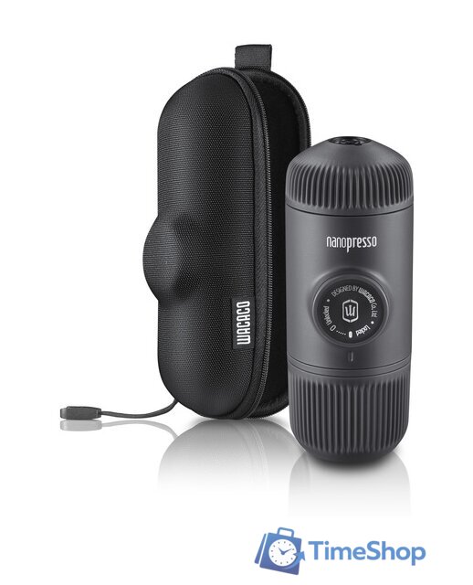 Ручная кофеварка WACACO Nanopresso Grey + NS Adapter - Изображение №9 — Интернет-магазин Time-Shop