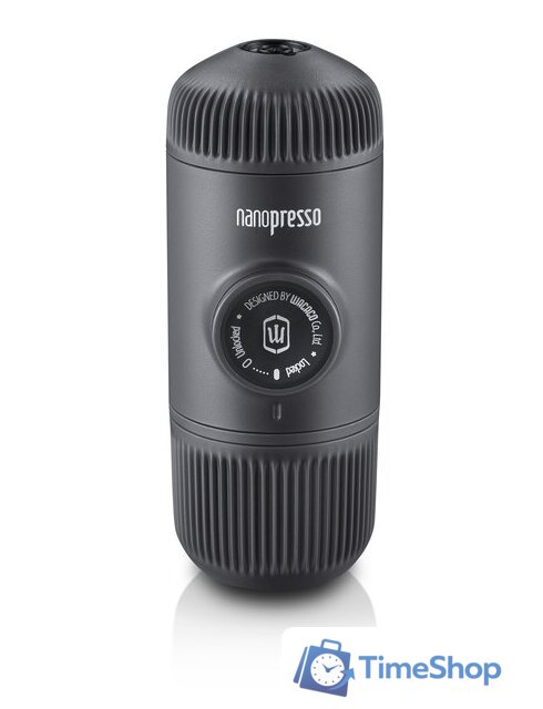 Ручная кофеварка WACACO Nanopresso Grey + NS Adapter - Изображение №2 — Интернет-магазин Time-Shop