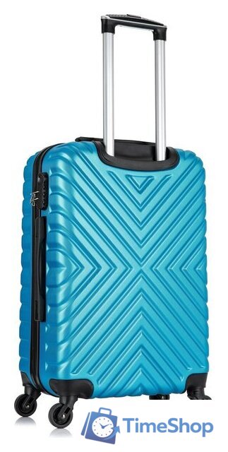 Чемодан-спиннер L'Case New-Delhi BCP-1205 7468 (M, светло-синий) - Изображение №3 — Интернет-магазин Time-Shop