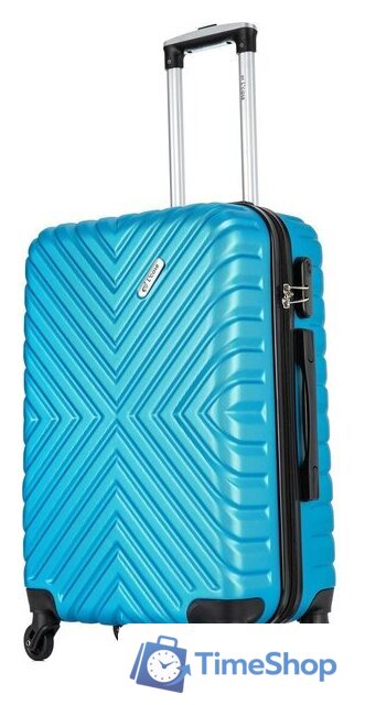 Чемодан-спиннер L'Case New-Delhi BCP-1205 7468 (M, светло-синий) - Изображение №1 — Интернет-магазин Time-Shop