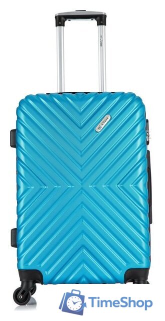 Чемодан-спиннер L'Case New-Delhi BCP-1205 7468 (M, светло-синий) - Изображение №2 — Интернет-магазин Time-Shop