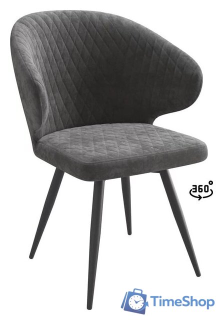 Стул Мамадома Rob-R1 360 (b28 Antracite Lux/черный) - Изображение №1 — Интернет-магазин Time-Shop