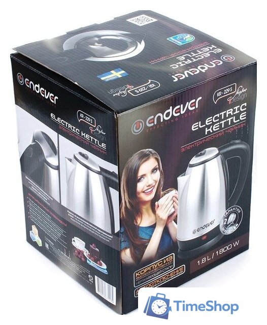 Электрический чайник Endever KR-229S - Изображение №6 — Интернет-магазин Time-Shop