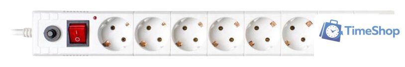 Сетевой фильтр Buro BU-SP3-USB-2A-W - Изображение №1 — Интернет-магазин Time-Shop