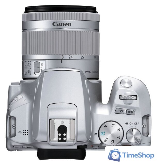 Зеркальный фотоаппарат Canon EOS 250D Kit 18-55 IS STM (серебристый) - Изображение №8 — Интернет-магазин Time-Shop