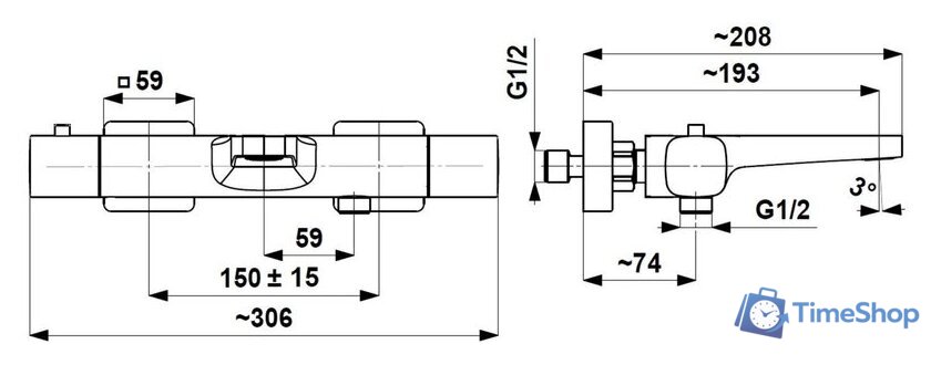Смеситель KFA Malaga 575401061 - Изображение №4 — Интернет-магазин Time-Shop