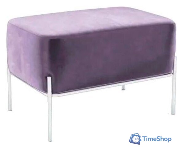 Банкетка Hype Mebel Баг (белый/фиолетовый) - Изображение №1 — Интернет-магазин Time-Shop