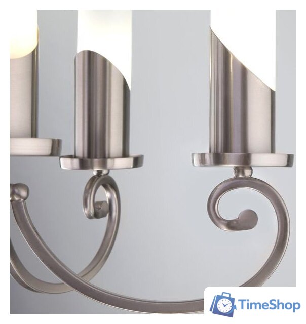 Подвесная люстра Евросвет Banci 60117/5 (никель) - Изображение №3 — Интернет-магазин Time-Shop