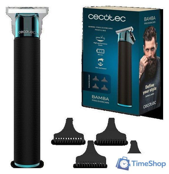 Триммер для бороды и усов Cecotec Bamba PrecisionCare Profiling 03379 - Изображение №1 — Интернет-магазин Time-Shop