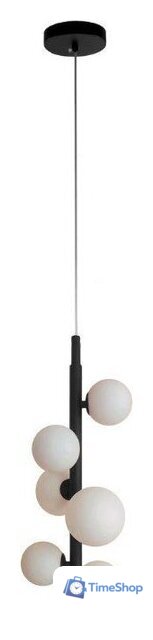 Люстра Kinklight Сида 07508-6A.19 (черный) - Изображение №1 — Интернет-магазин Time-Shop