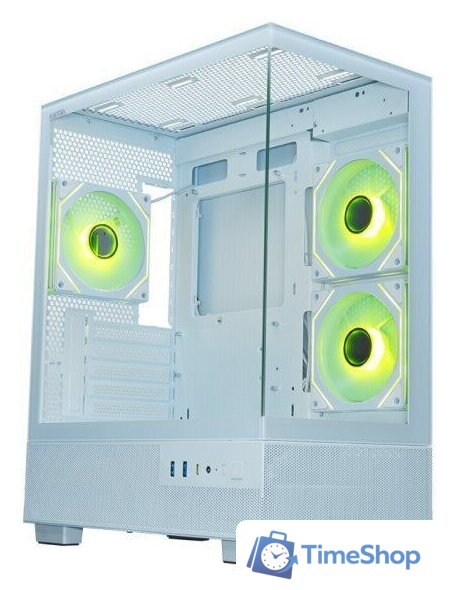 Корпус XASTRA Q400M 3ARGB-C6-UC (белый) - Изображение №1 — Интернет-магазин Time-Shop